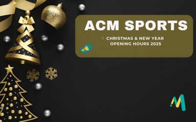 ACM Sports – Christmas & New Year Opening Hours for 2025